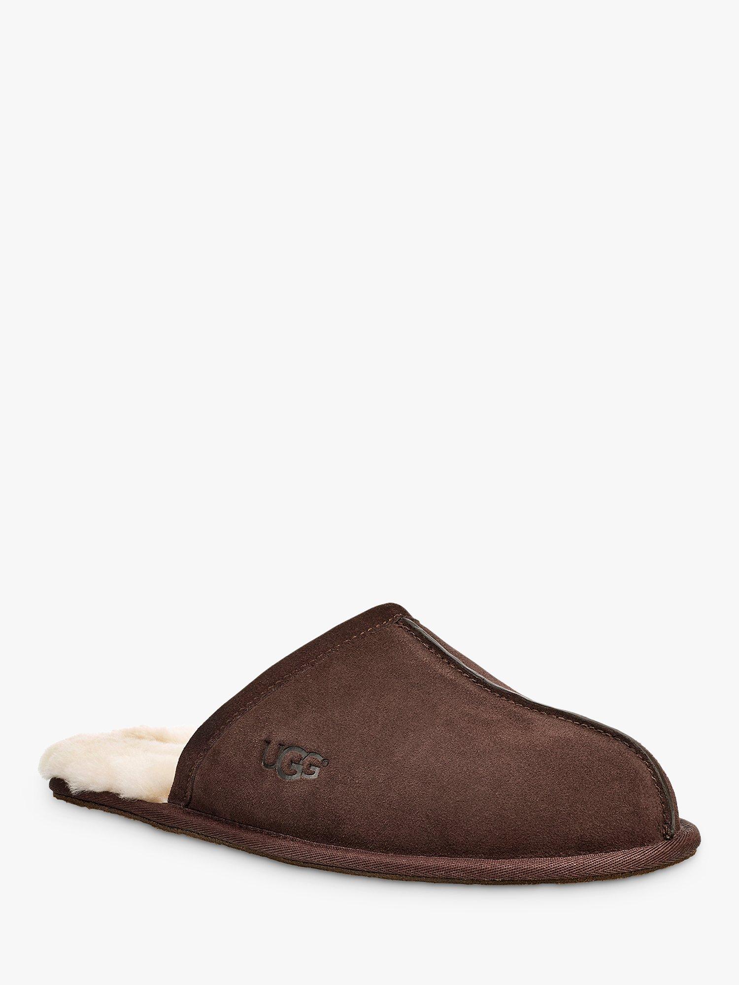 UGG Scuff Mule Suede Slippers, Espresso, 7