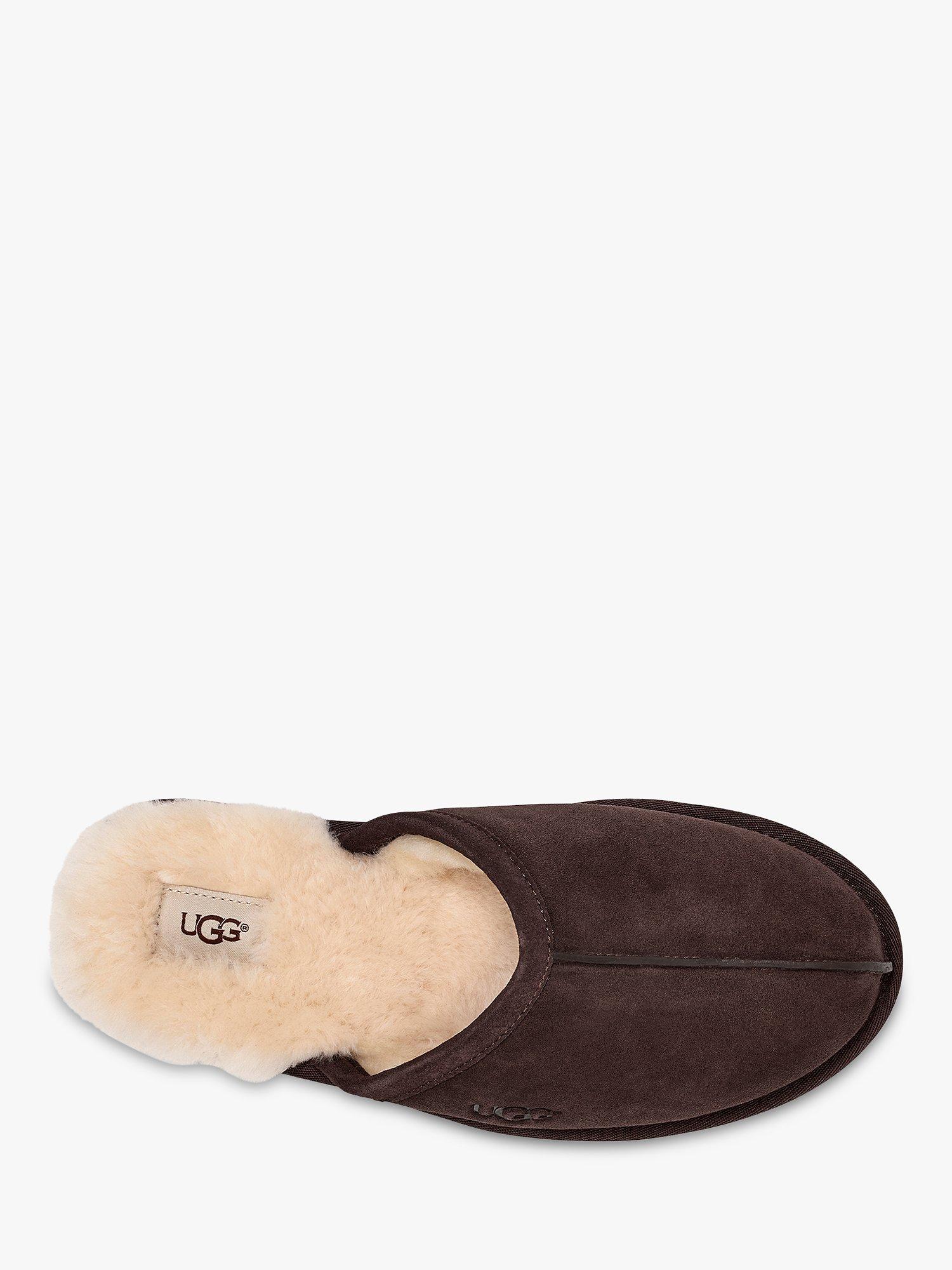 UGG Scuff Mule Suede Slippers, Espresso, 7