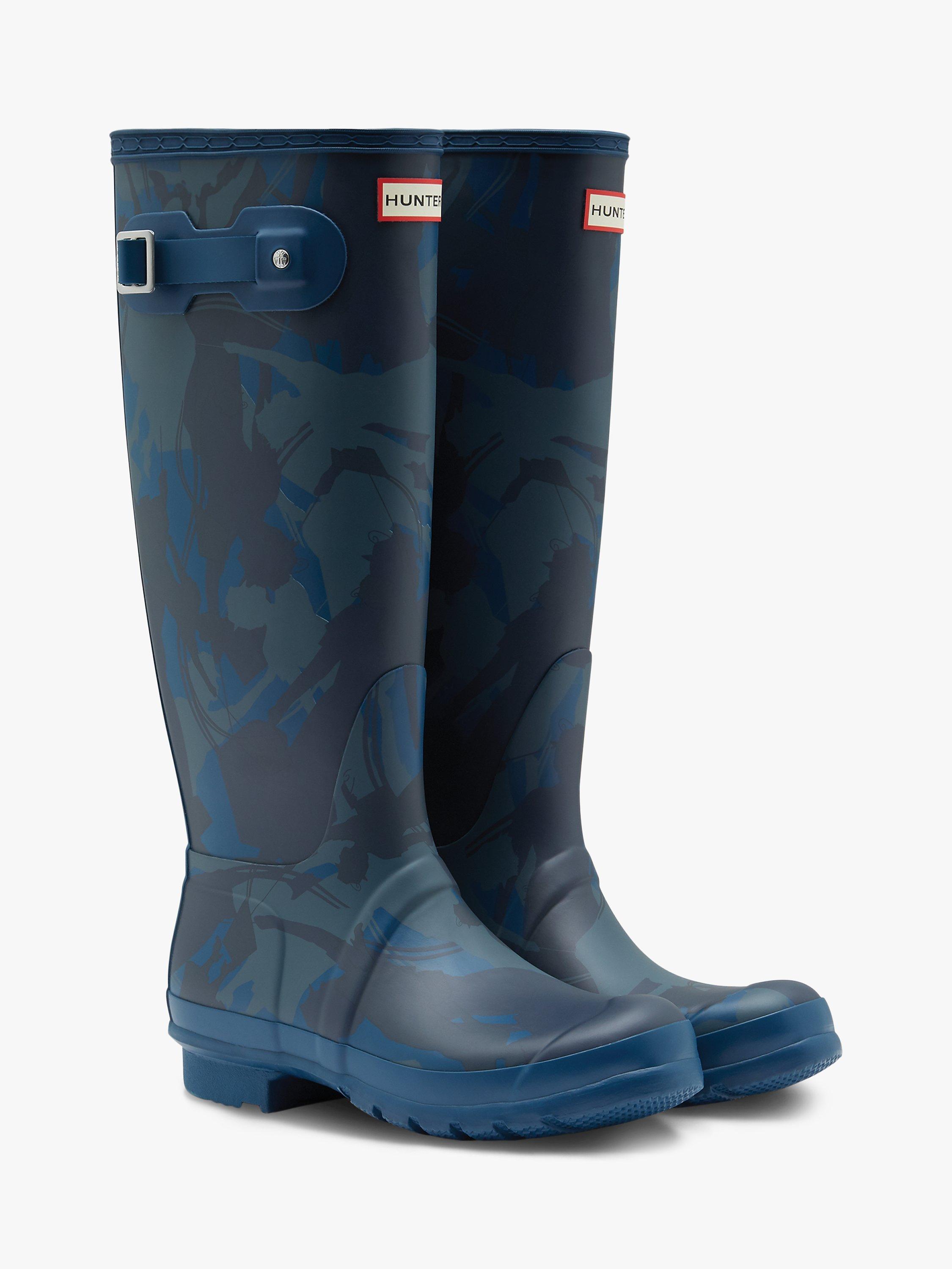 Hunter Disney Women s Mary Poppins Original Waterproof Tall Wellington Boots