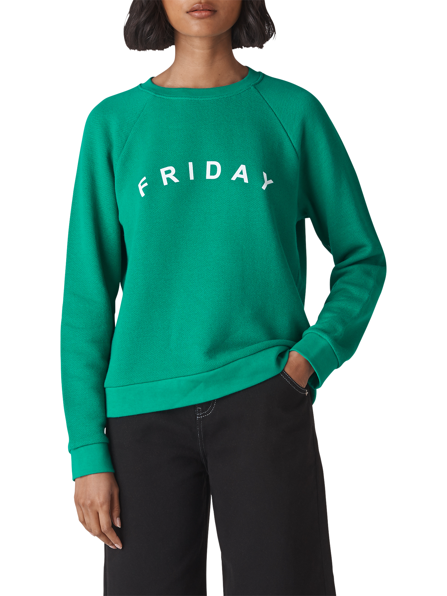 Whistles Friday Sweatshirt Green