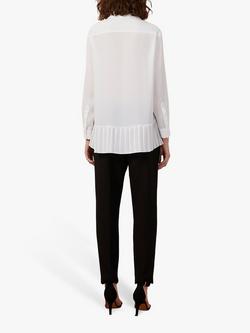 French Connection Crepe Pleat Shirt - view 2, White