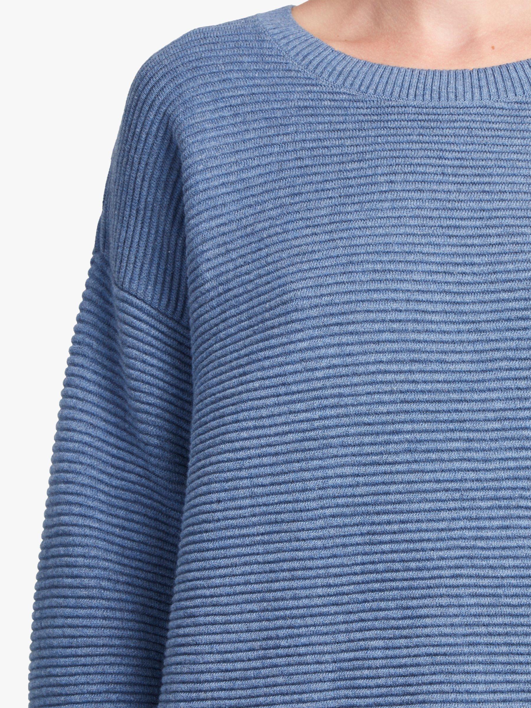 Product image 3 of 4, which shows French Connection Mozart Crew Neck Jumper, Sky Light Blue, XS