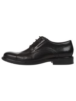 Geox Dublin Derby Shoes, Black - view 2, Black