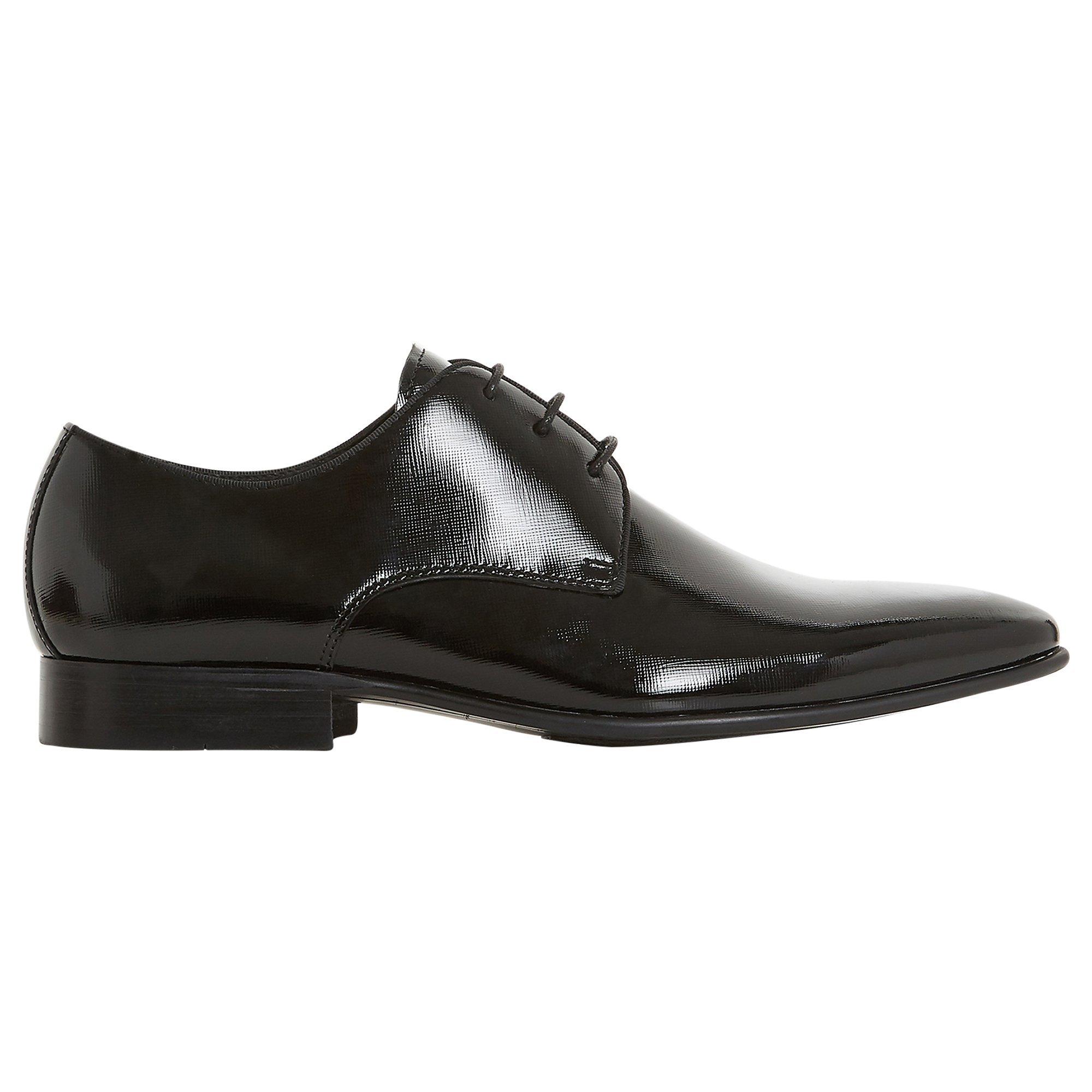 Dune Podolski Gibson Shoes, Patent Black