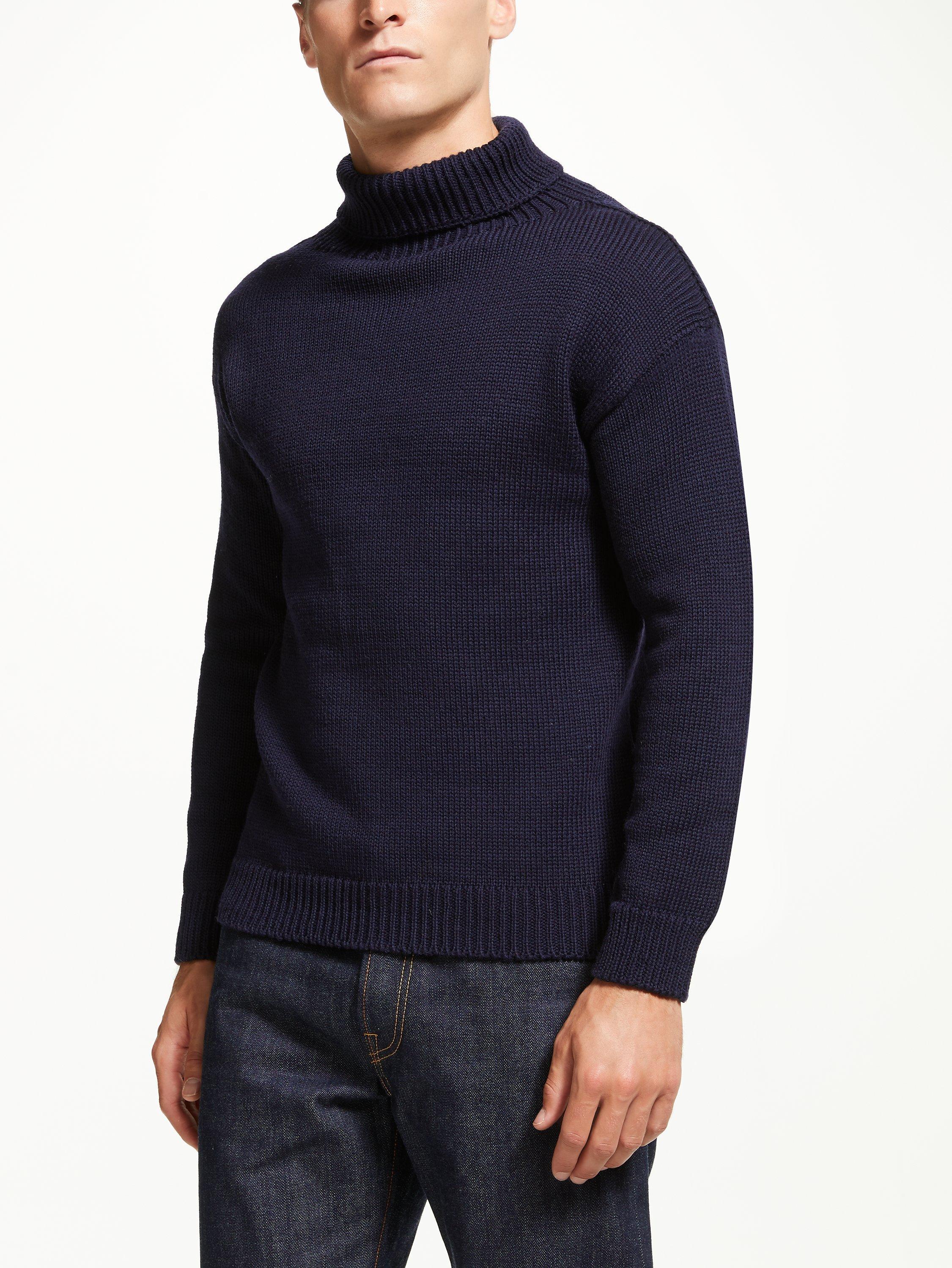 Gloverall for John Lewis & Partners Roll Neck Submariner Jumper