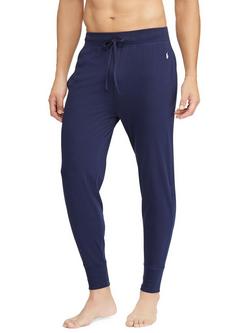 Ralph Lauren Liquid Cotton Pyjama Pants, Blue, Blue