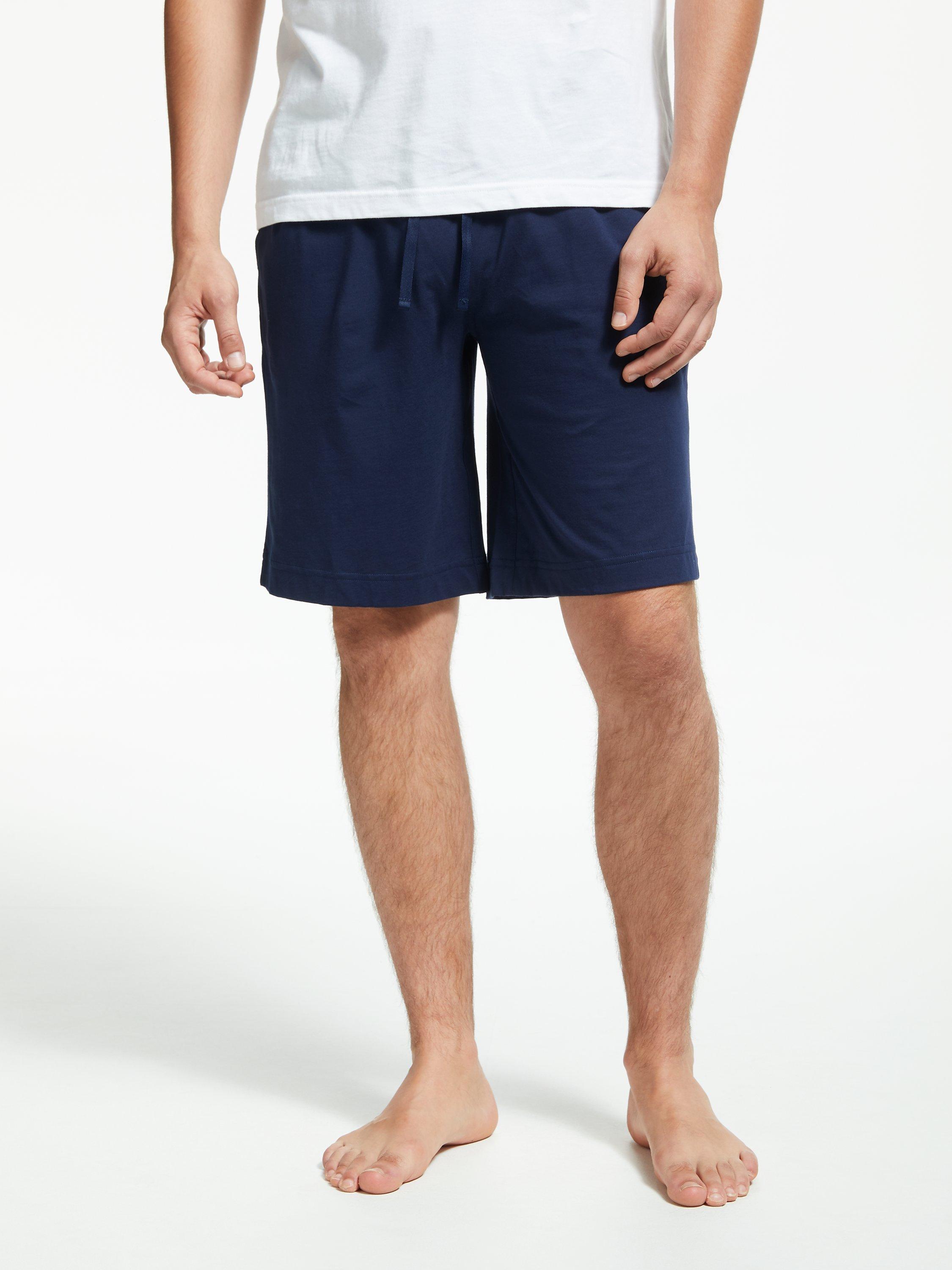 Product image 1 of 6, which shows Polo Ralph Lauren Liquid Cotton Lounge Shorts, Navy, S