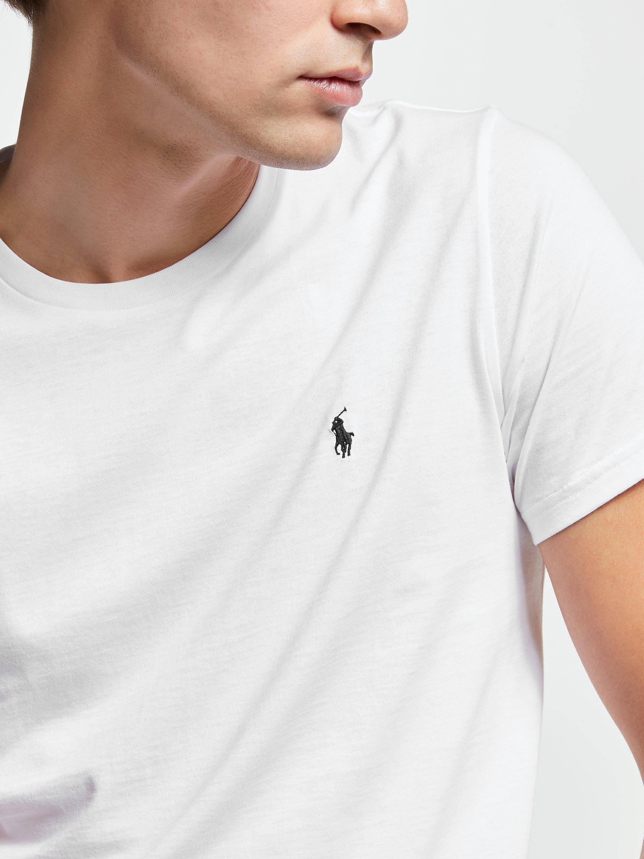 Polo Ralph Lauren Liquid Cotton T Shirt White