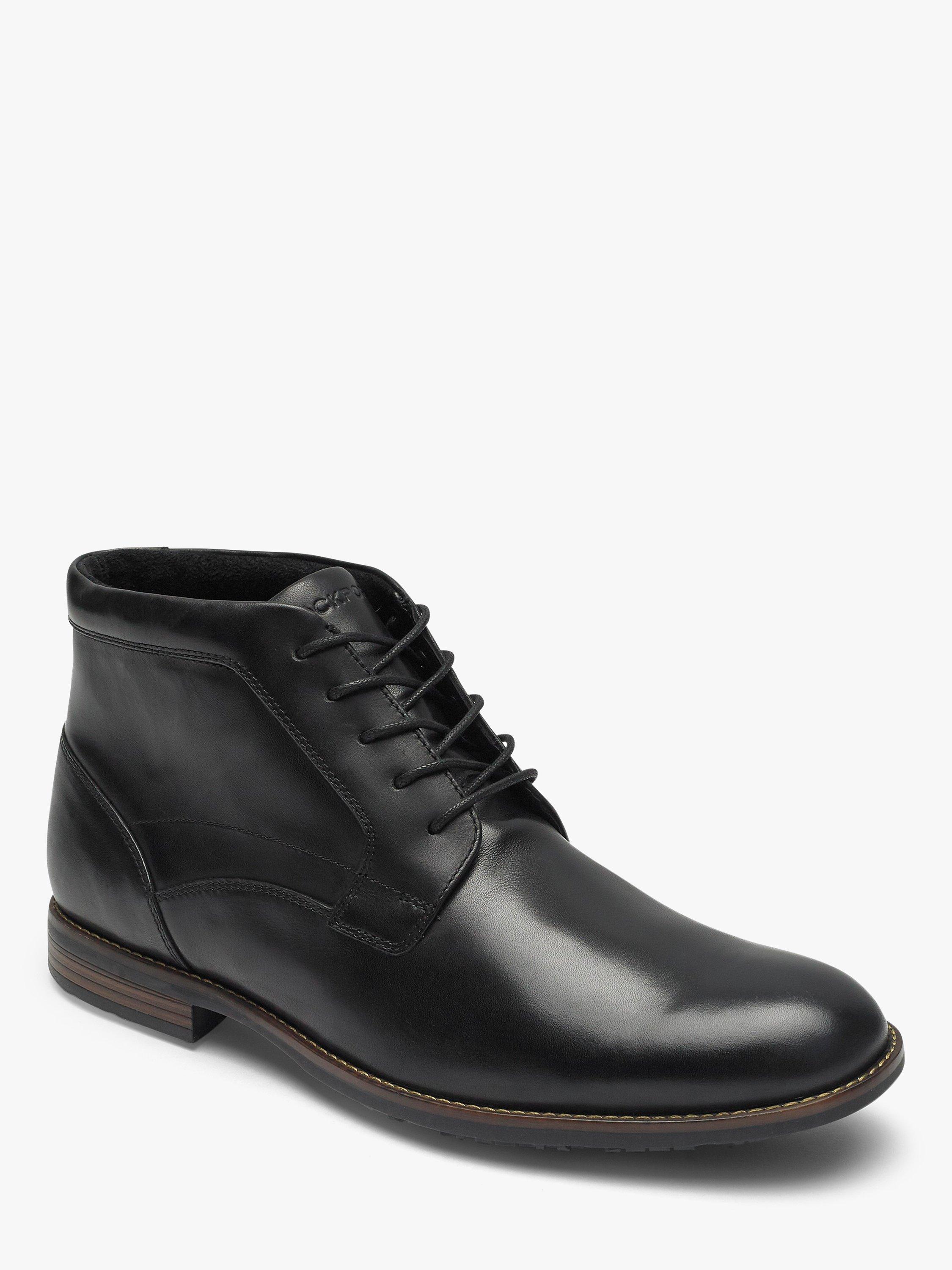 Rockport Dustyn Waterproof Chukka Boots Black