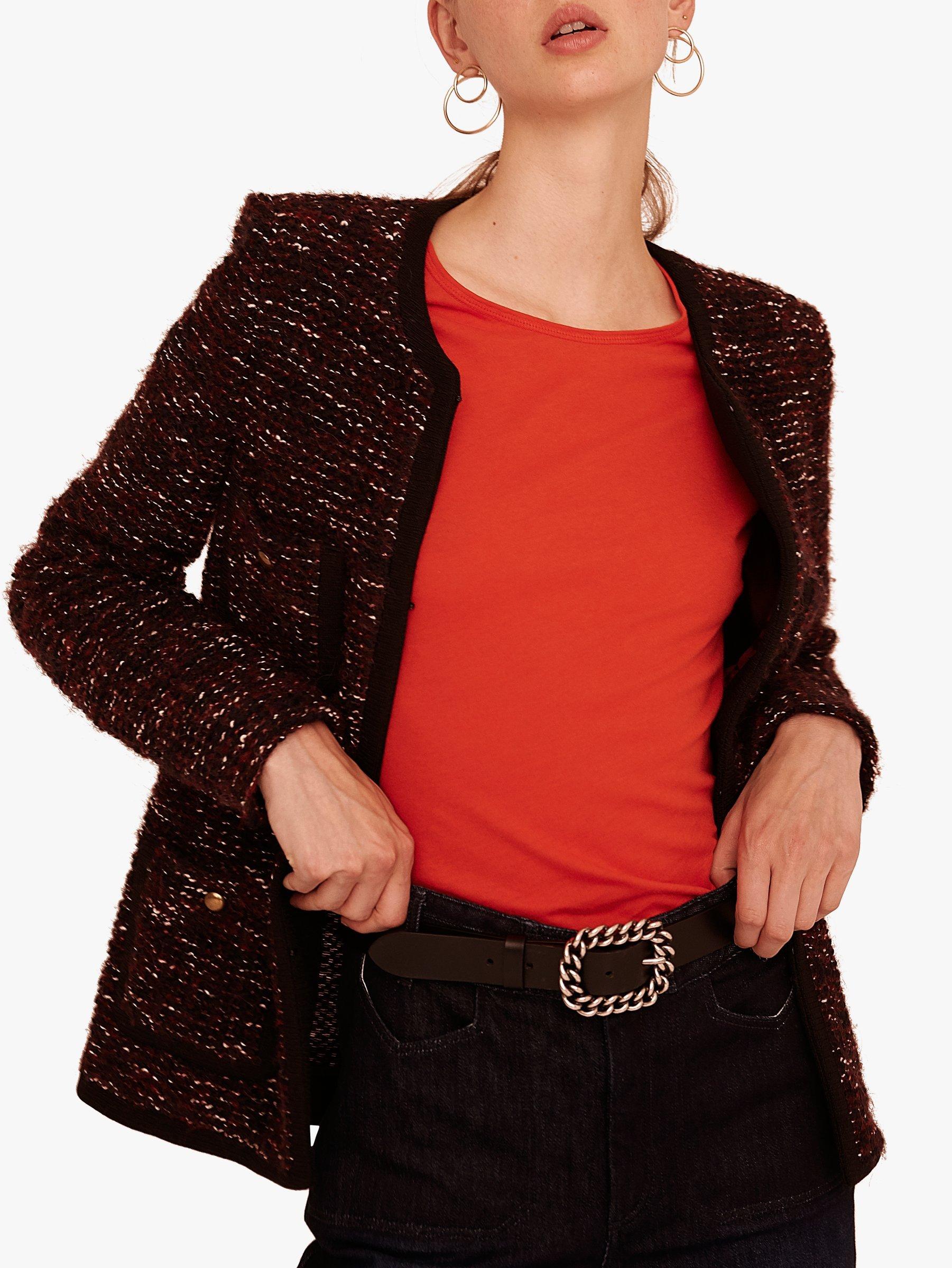 Gerard Darel Sally Jacket, Burgundy