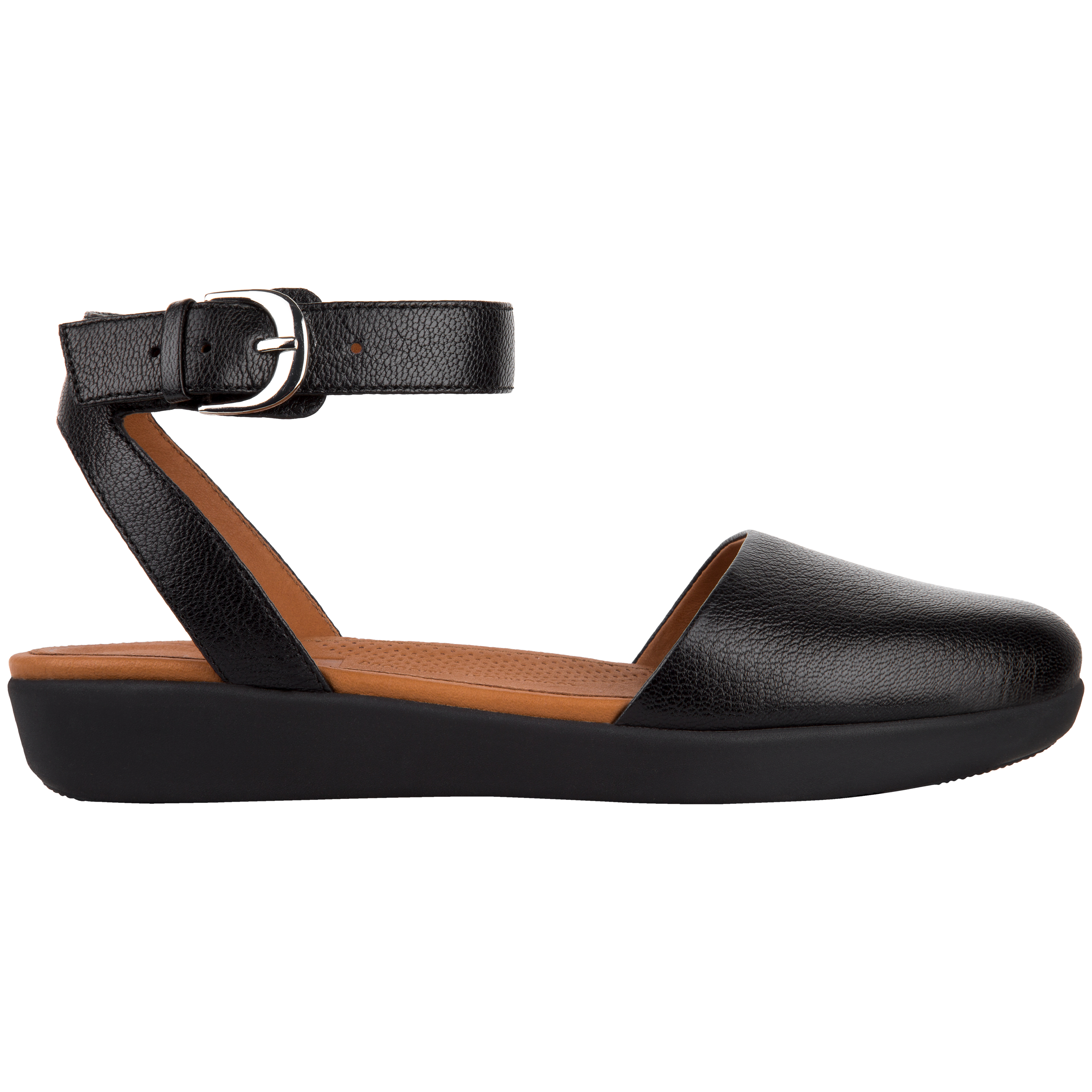 FitFlop Cova Closed Toe Sandals Black