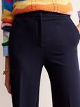 Boden Westbourne Ponte Trousers, Navy