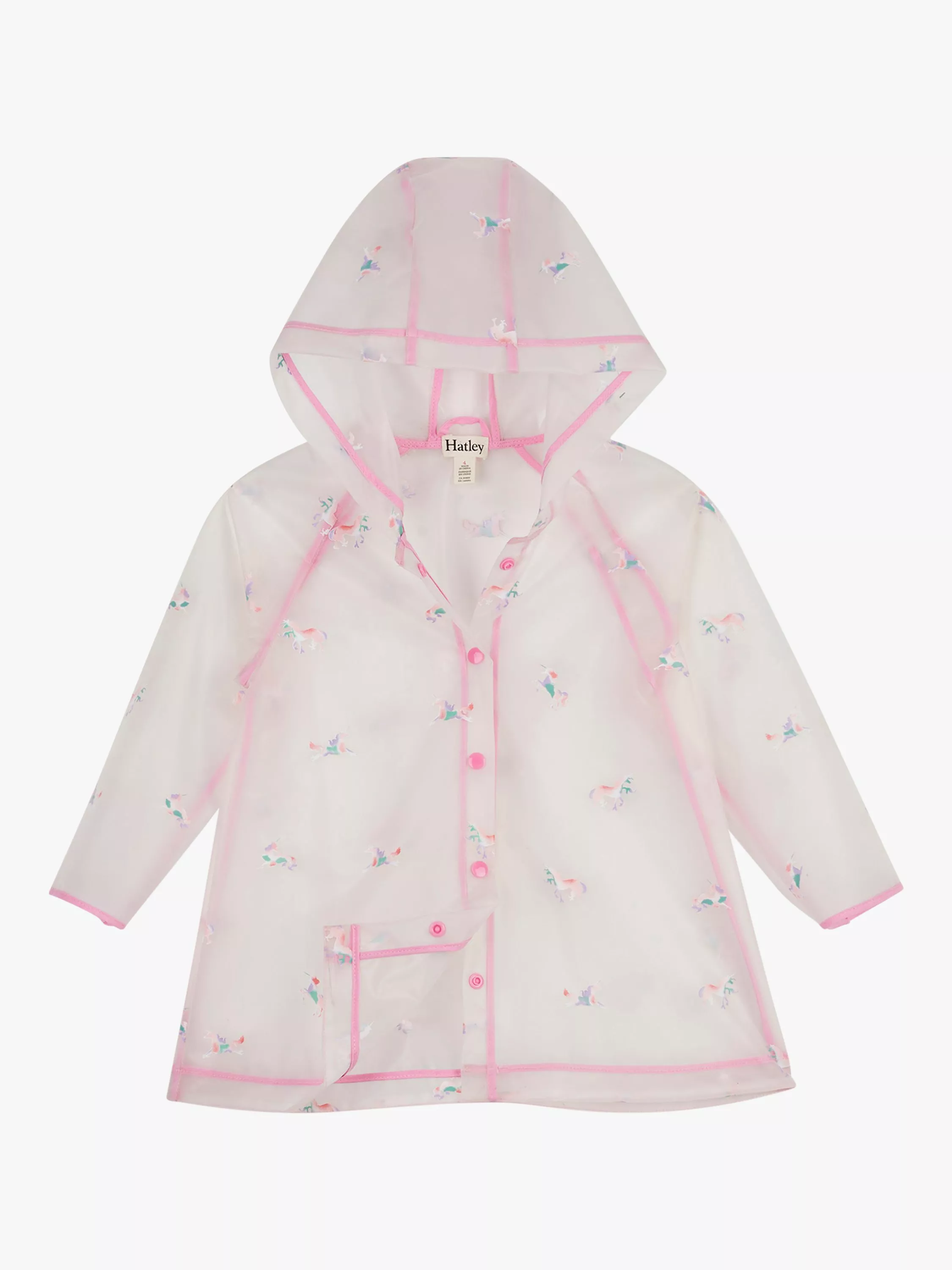 Girls clear rain coat online