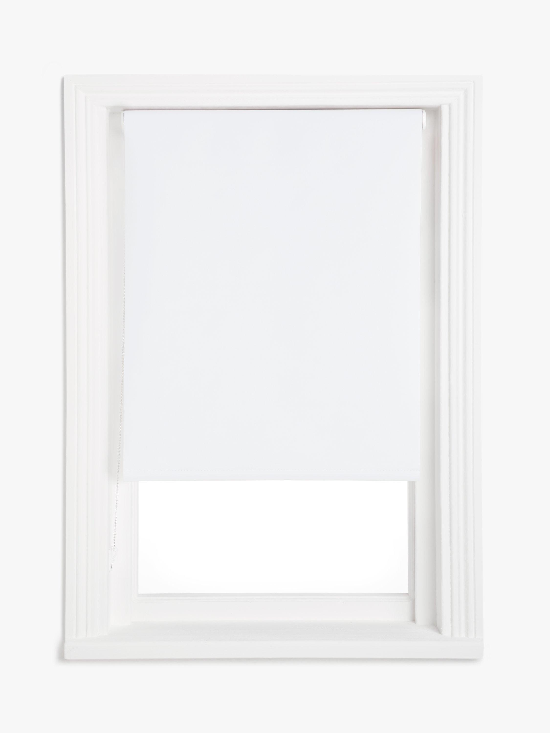 John Lewis ANYDAY Basic Blackout Roller Blind, White