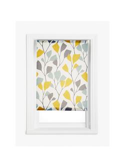 John Lewis Ines Daylight Roller Blind, Citrine, 