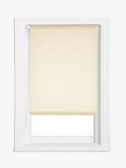 John Lewis Slub Daylight Roller Blind, Cream