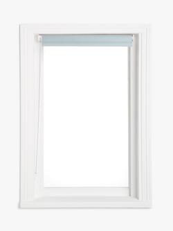 John Lewis Linen Mix Blackout/Thermal Roller Blind - view 2, Mineral