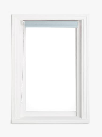 John Lewis Linen Mix Blackout/Thermal Roller Blind, Mineral - view 2, Mineral