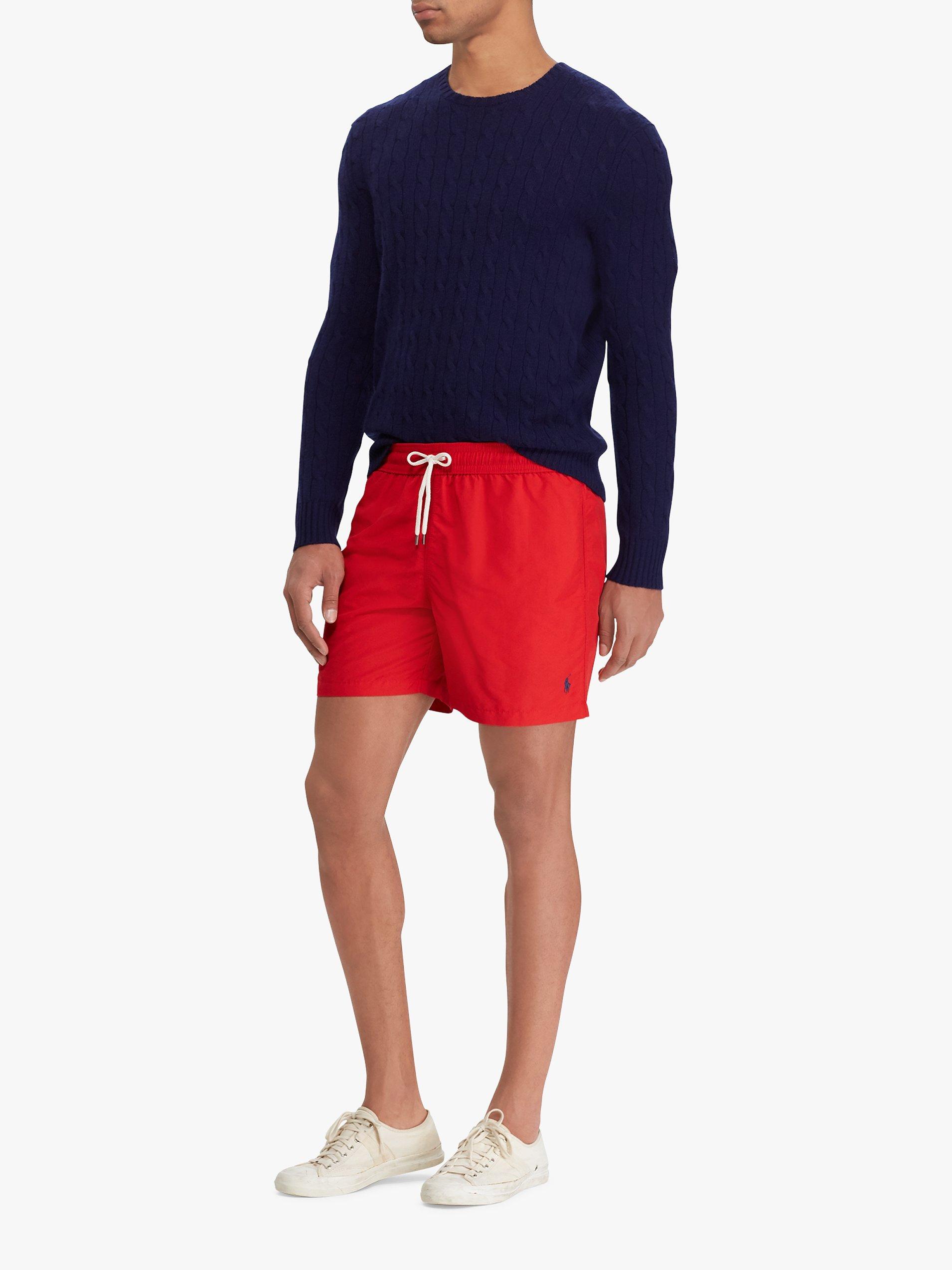 Polo Ralph Lauren Traveller Swim Shorts Red