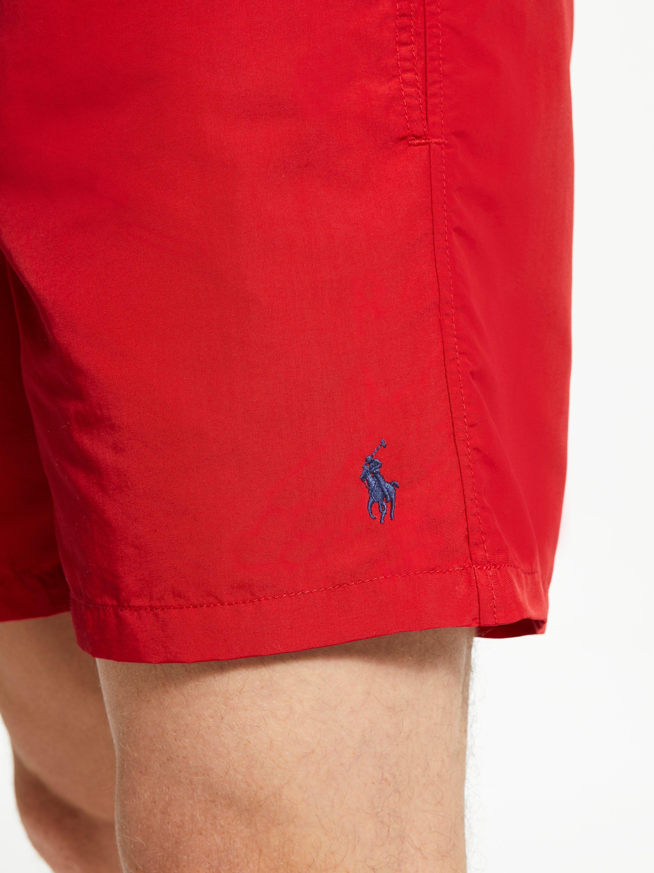 Polo Ralph Lauren Traveller Swim Shorts Red