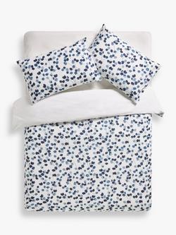 John Lewis Helmsley Duvet Cover Set, Blue