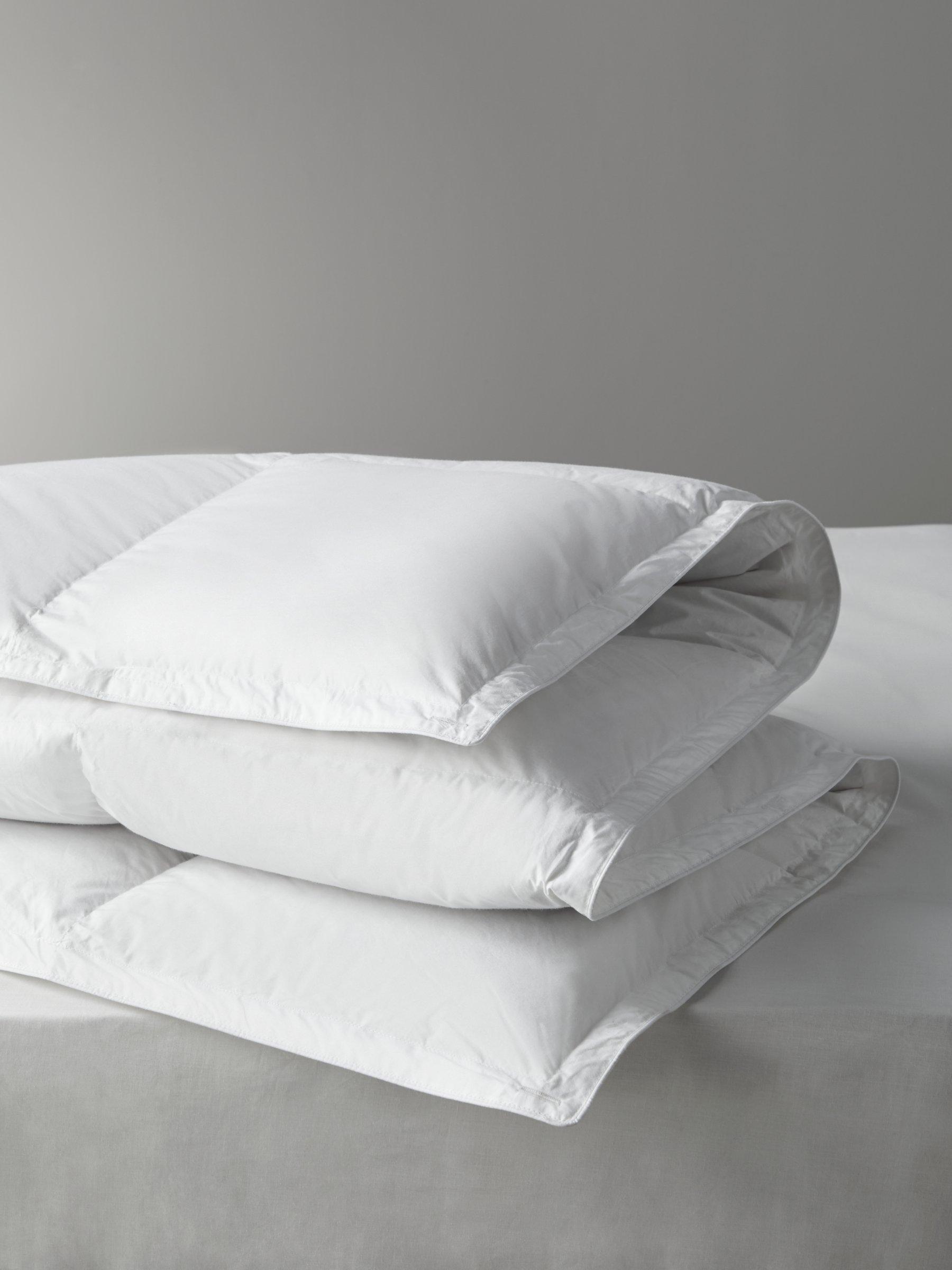John Lewis & Partners Natural Collection Silver Siberian Goose Down Duvet, 13.5 Tog