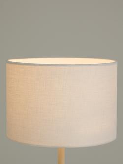 John Lewis Sophia Pure Linen Drum Lampshade, Lily