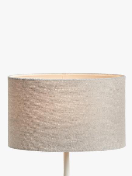 John Lewis Sophia Pure Linen Oval Lampshade - view 2, Natural