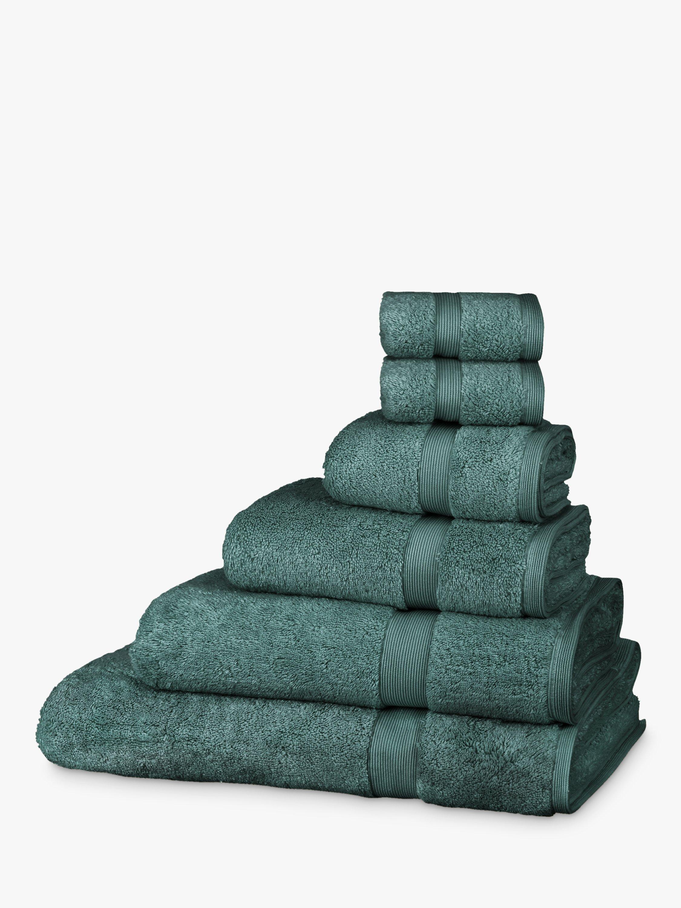 John Lewis Egyptian Cotton Towels Eucalyptus Green