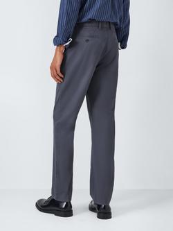 John Lewis Essential Straight Cut Chinos - view 2, Grey