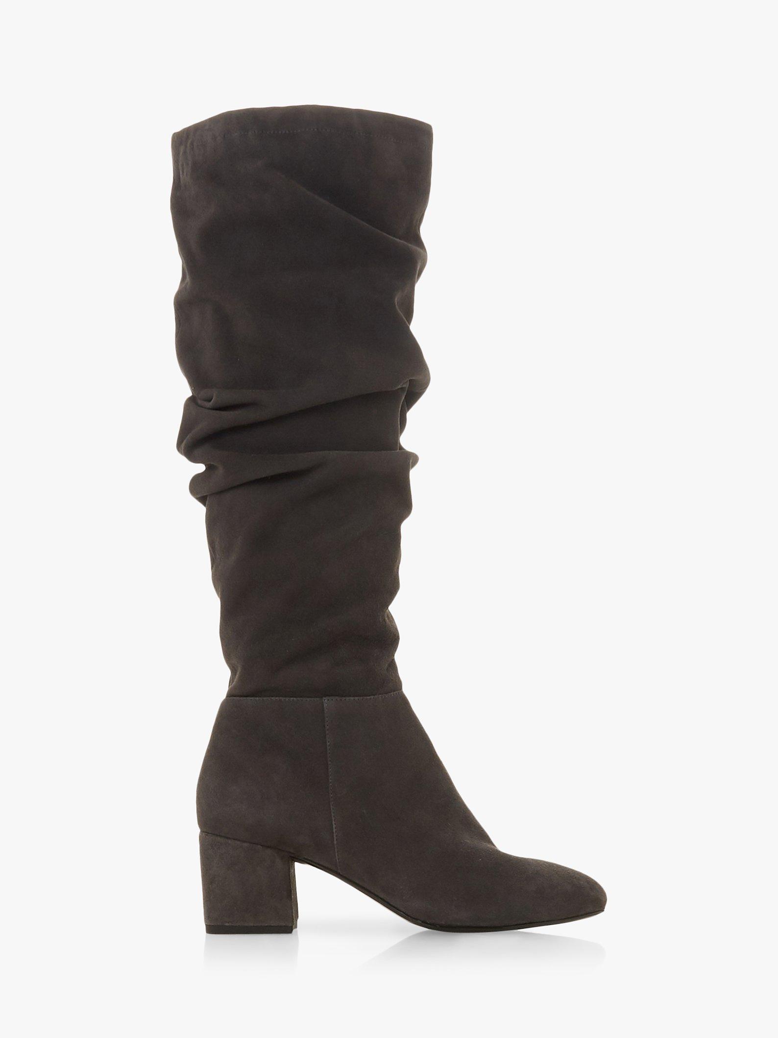 Dune Sarento Ruched Knee High Boots