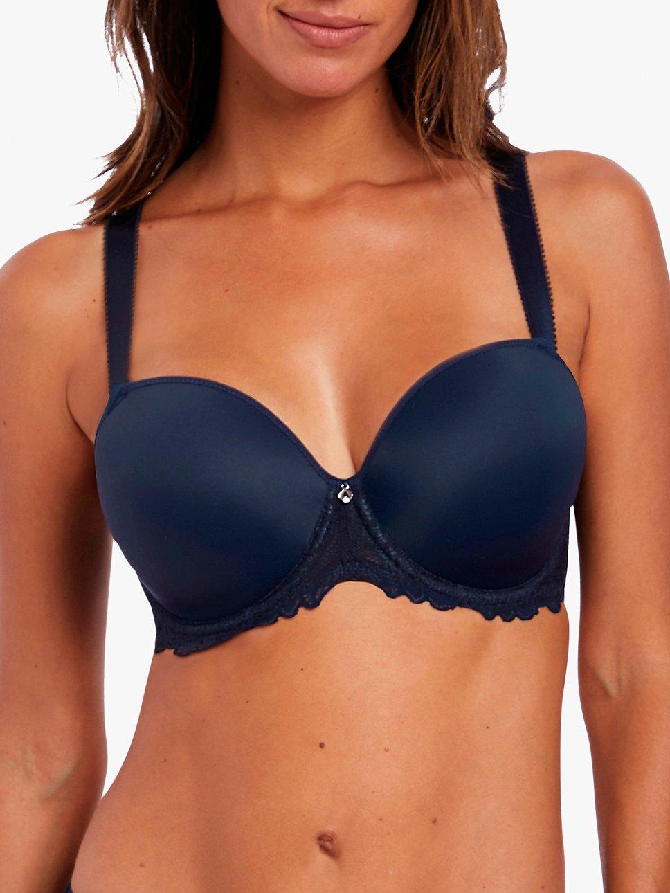 Fantasie Memoir Underwired T-Shirt Bra, Navy, 30GG