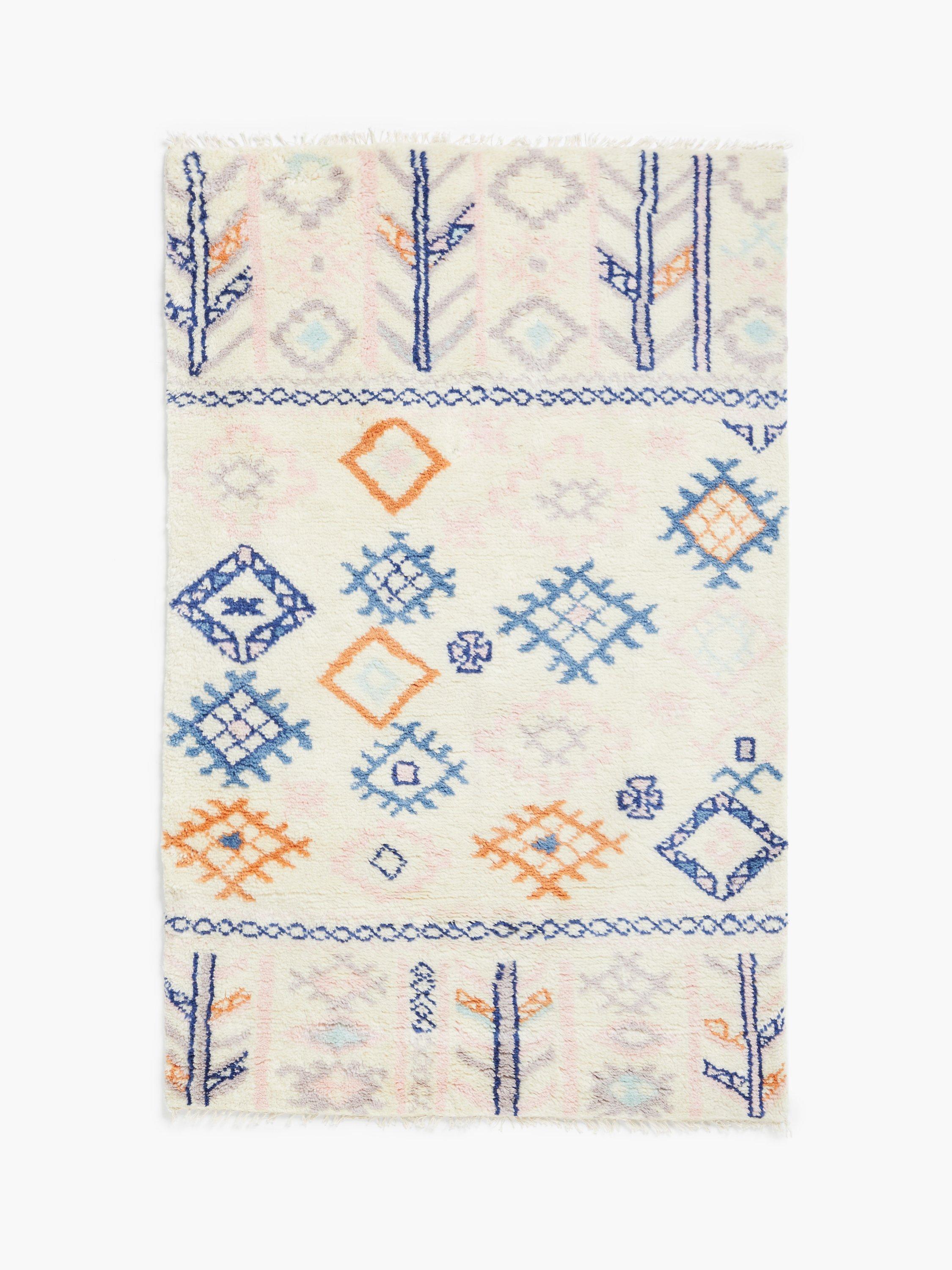 John Lewis & Partners Berber Rug, Multi, L120 x W180 cm