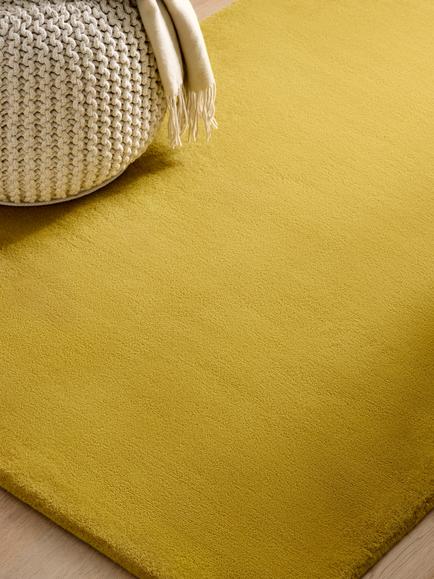 John Lewis Wellington Hand Loomed Pure Wool Rug - view 2, Saffron