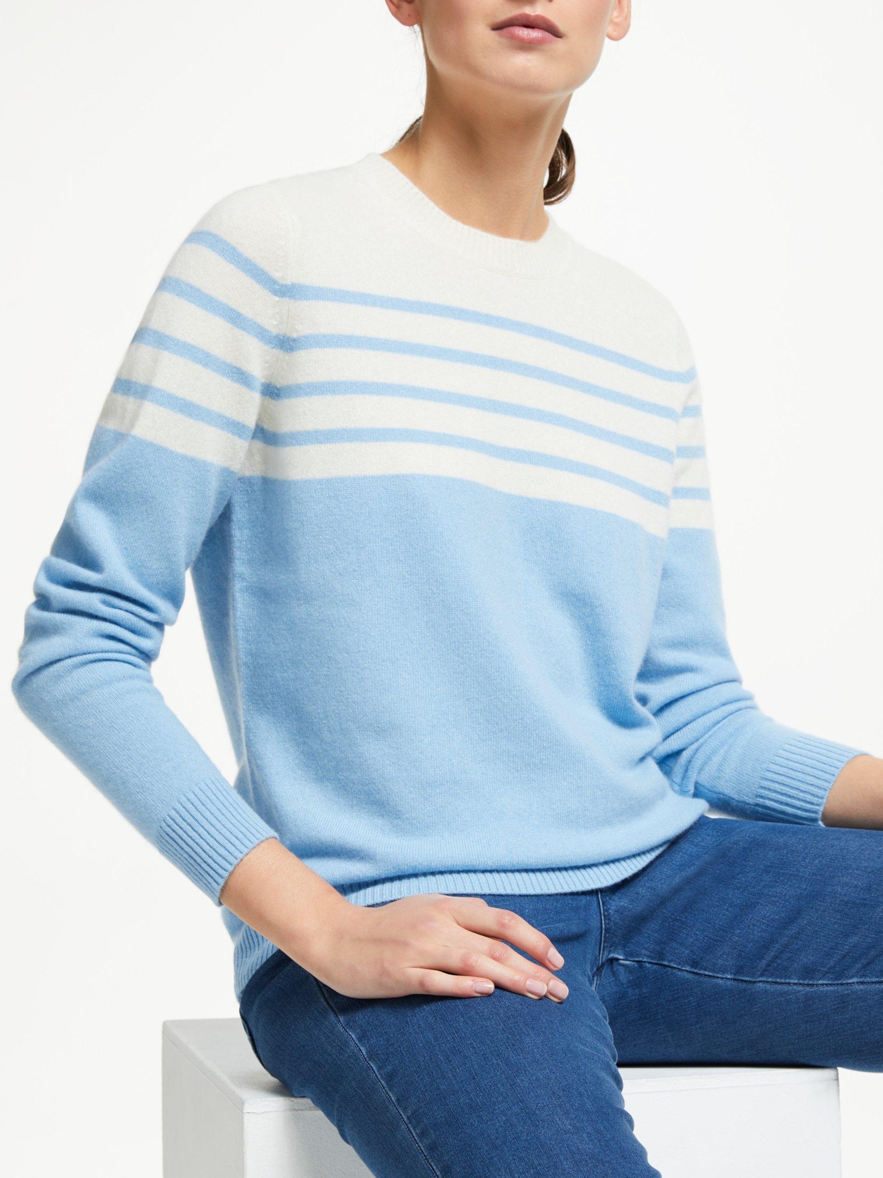 Collection WEEKEND by John Lewis Cashmere Stripe Jumper