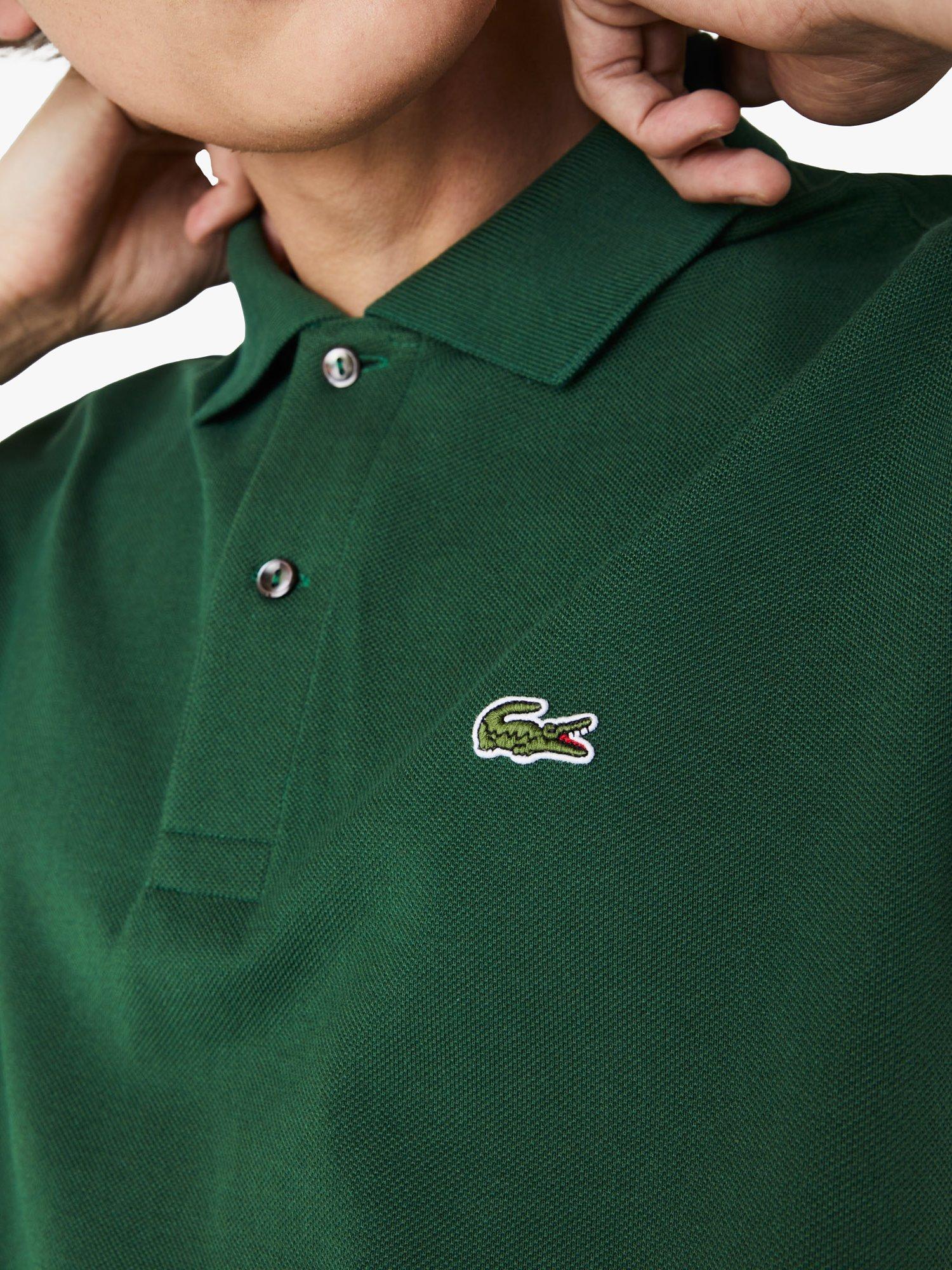 Polo lacoste bleu vert hotsell