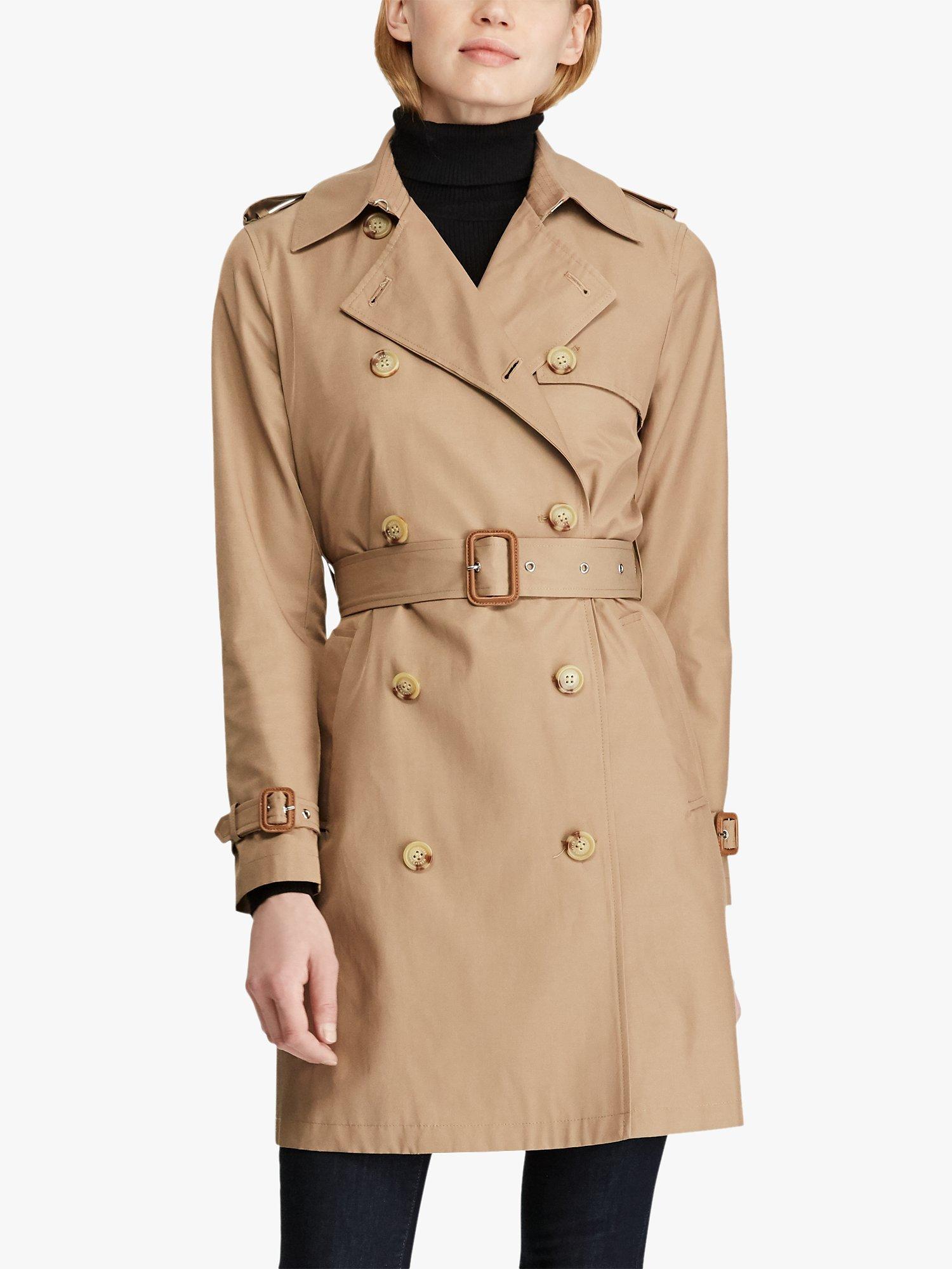 Lauren Ralph Lauren Trench Coat Sand