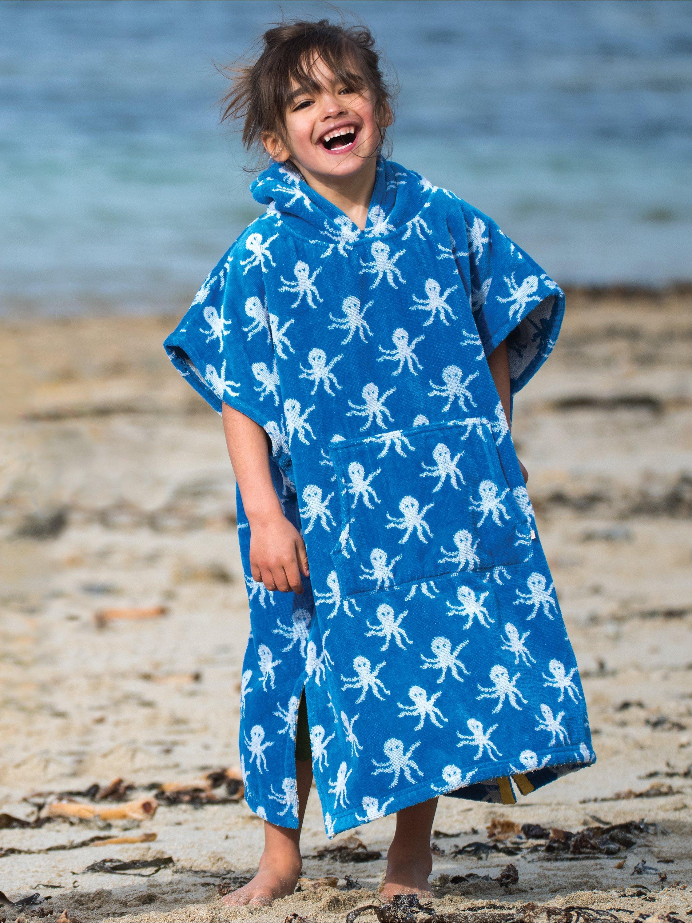 Déguisement pyjama monstre bleu à capuche garçon