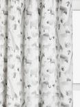 John Lewis Safari & Friends Pencil Pleat Pair Blackout Lined Children's Curtains