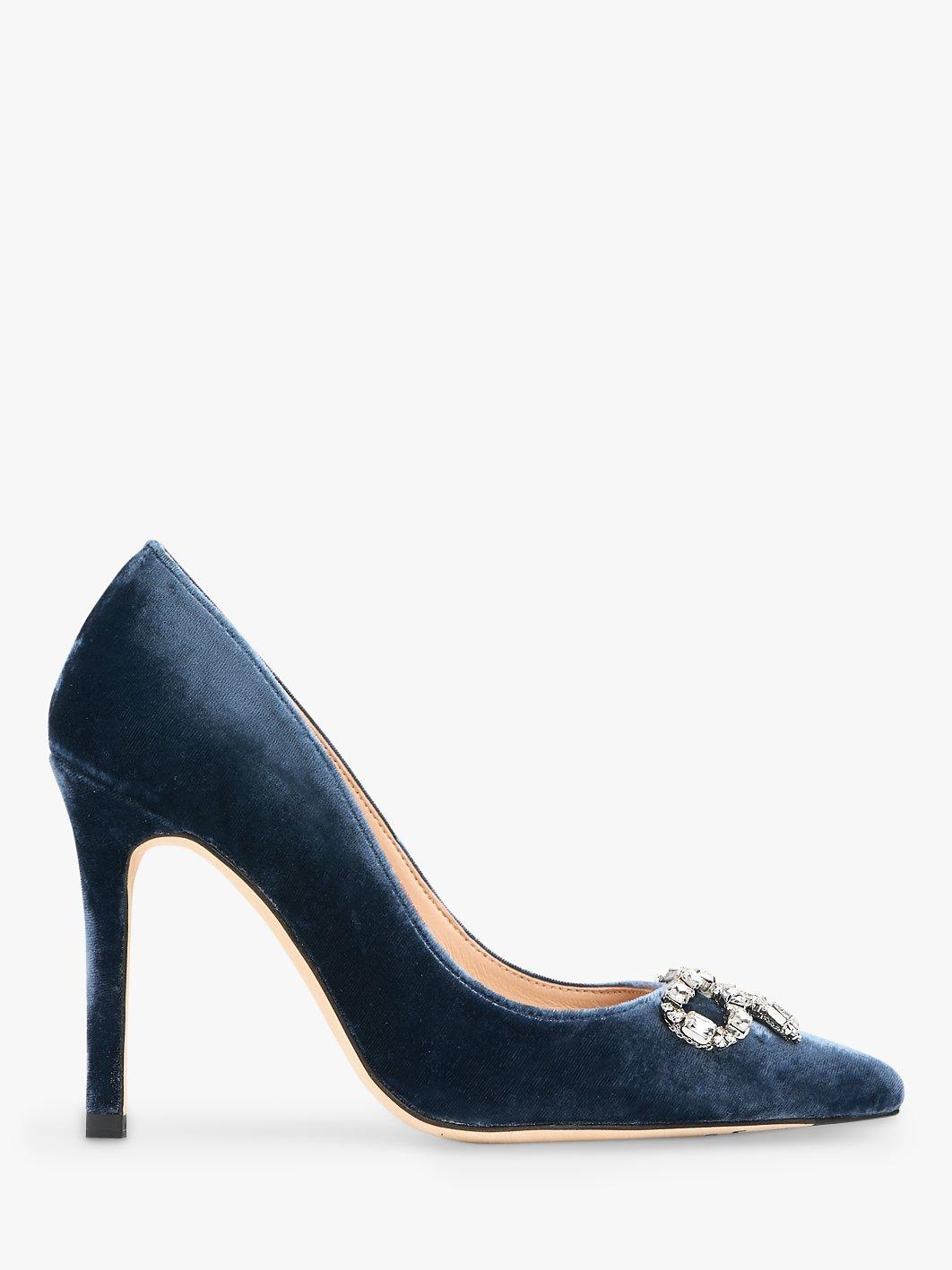 L.K.Bennett Fern Embellished Bow Court Shoes Powder Blue