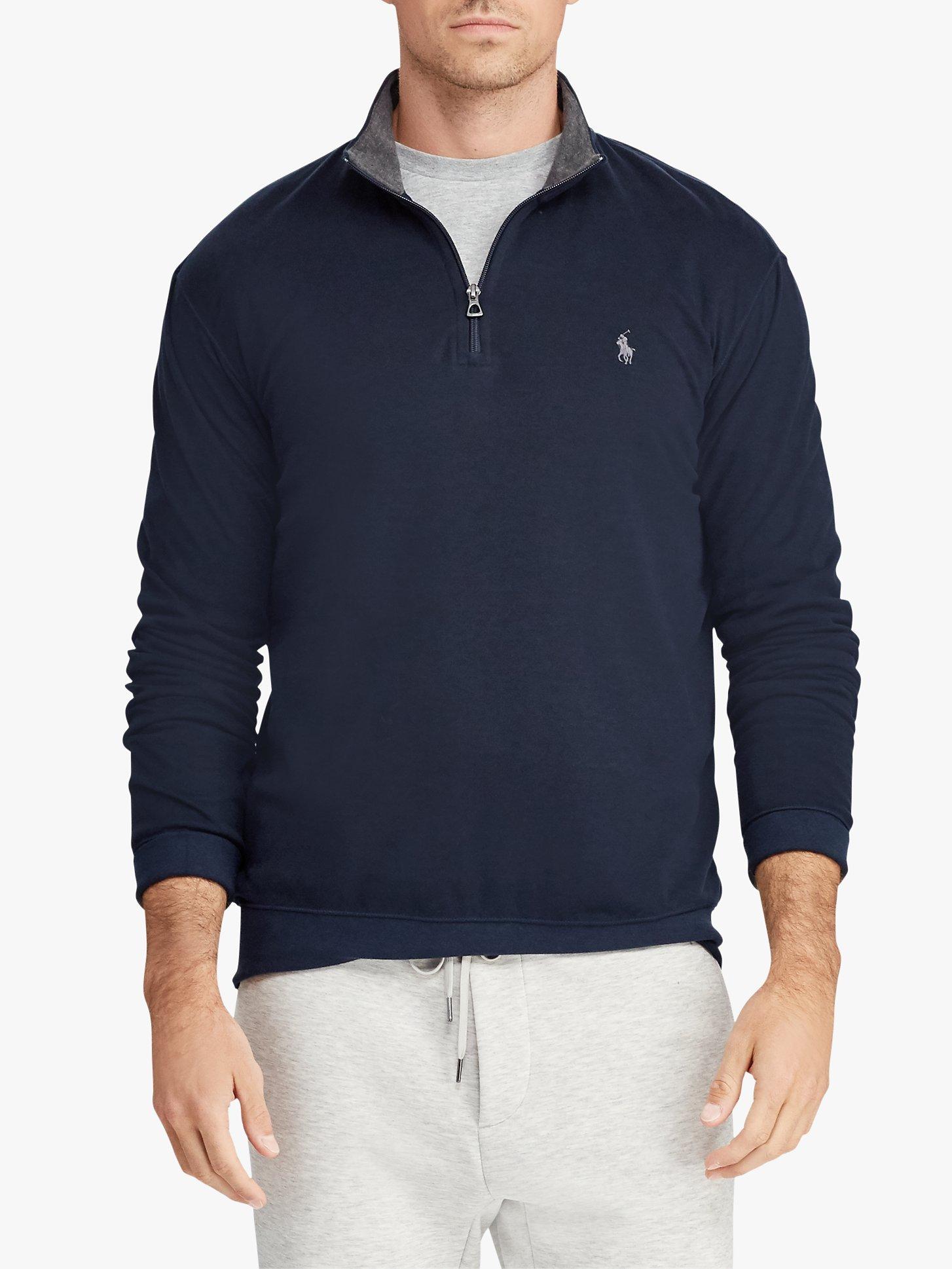 Half zip sweatshirt ralph lauren online