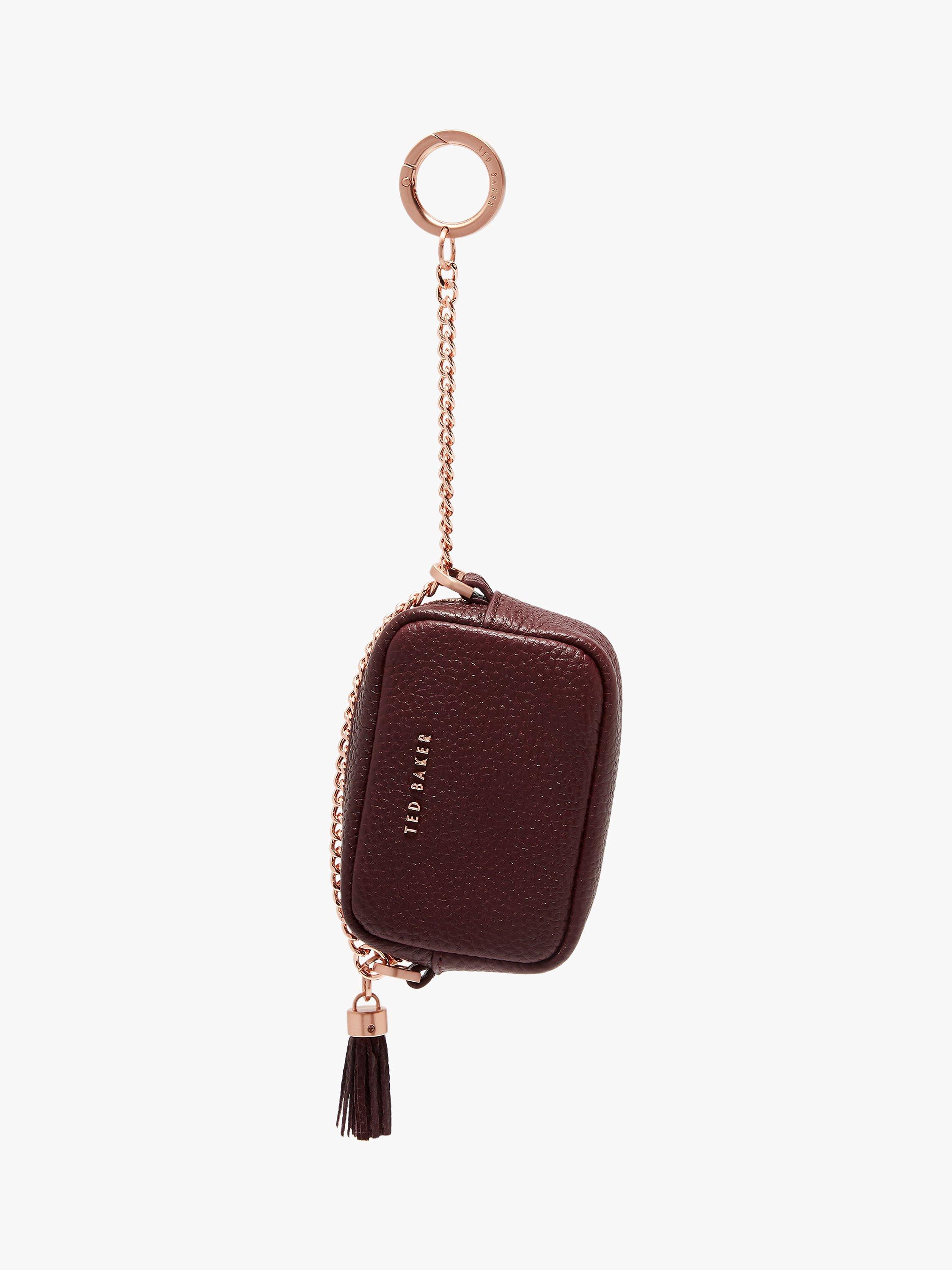 Ted Baker Mmorgan Leather Coin Purse Bag Charm