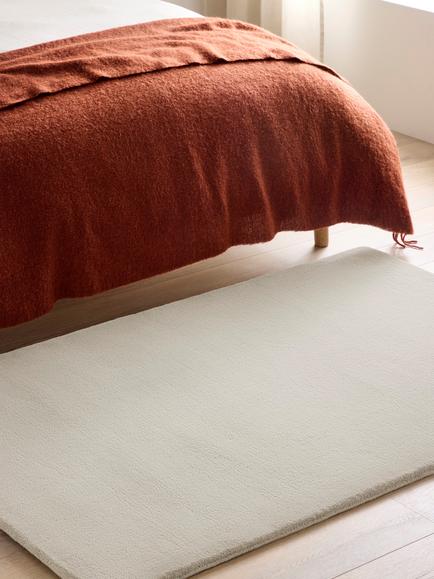 John Lewis Wellington Hand Loomed Pure Wool Rug - view 2, Natural
