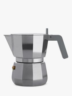 Alessi Moka Espresso Coffee Pot, Silver