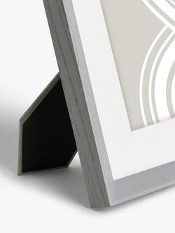 John Lewis Isla Photo Frame & Mount, FSC-Certified (Oak Wood) - view 2, Grey