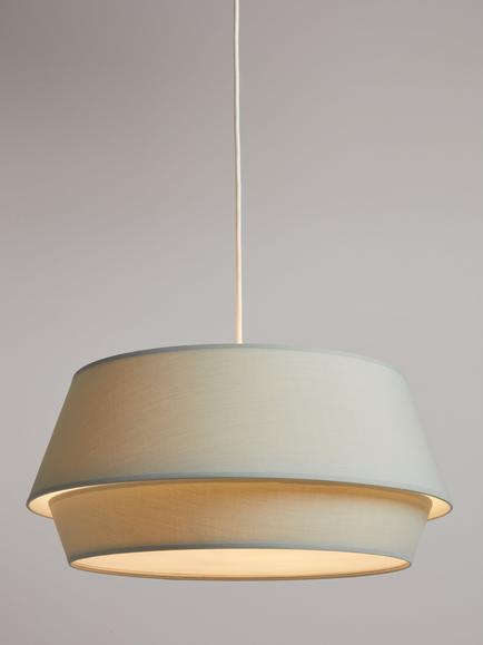 John Lewis Lisbeth Easy-to-Fit Ceiling Shade, Lichen