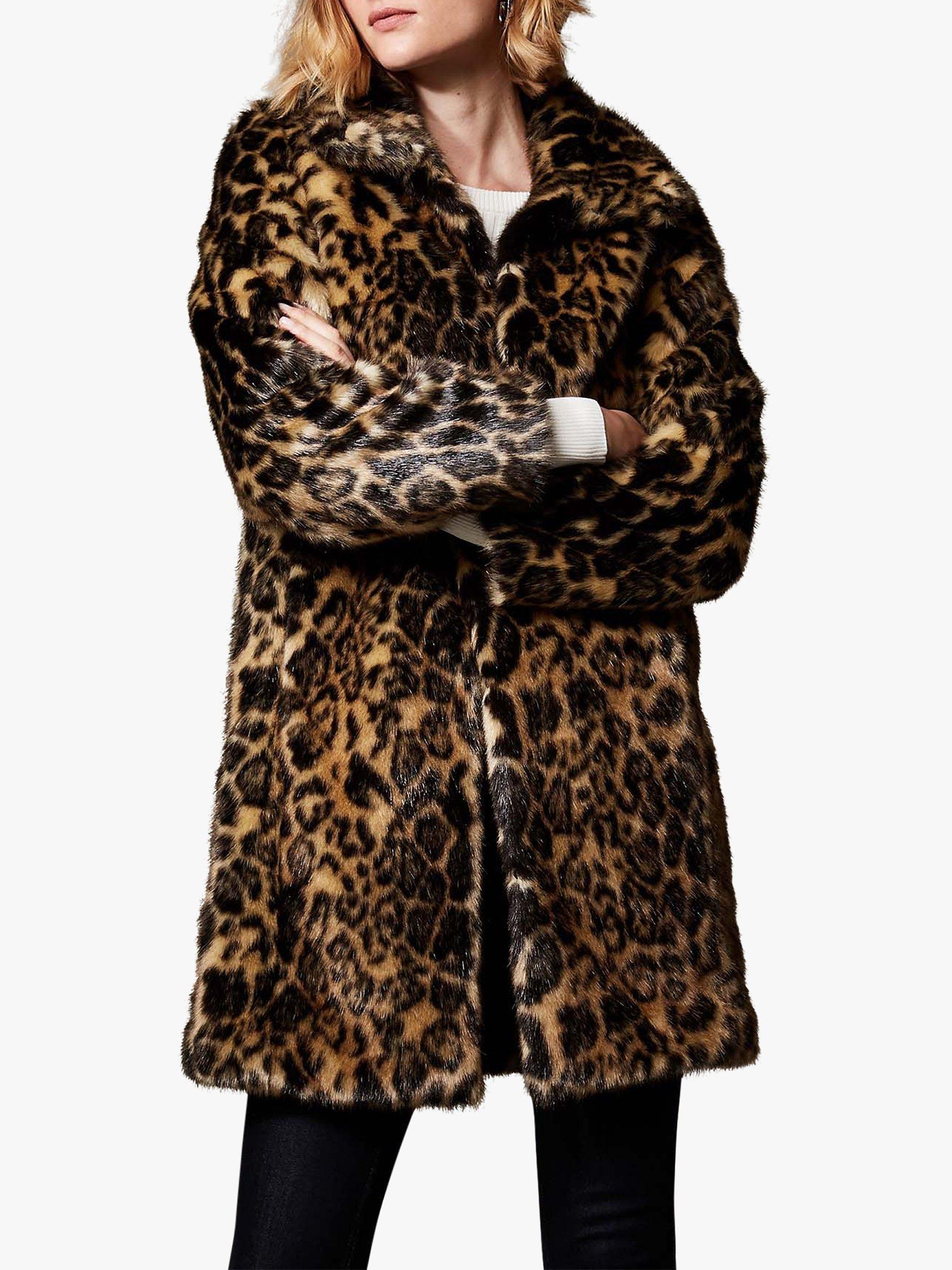 Karen millen leopard print jacket best sale