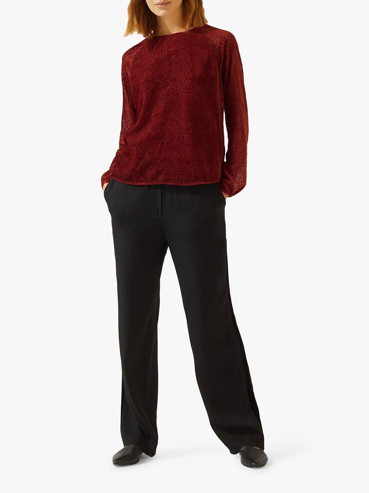Jigsaw Velvet Spot Top