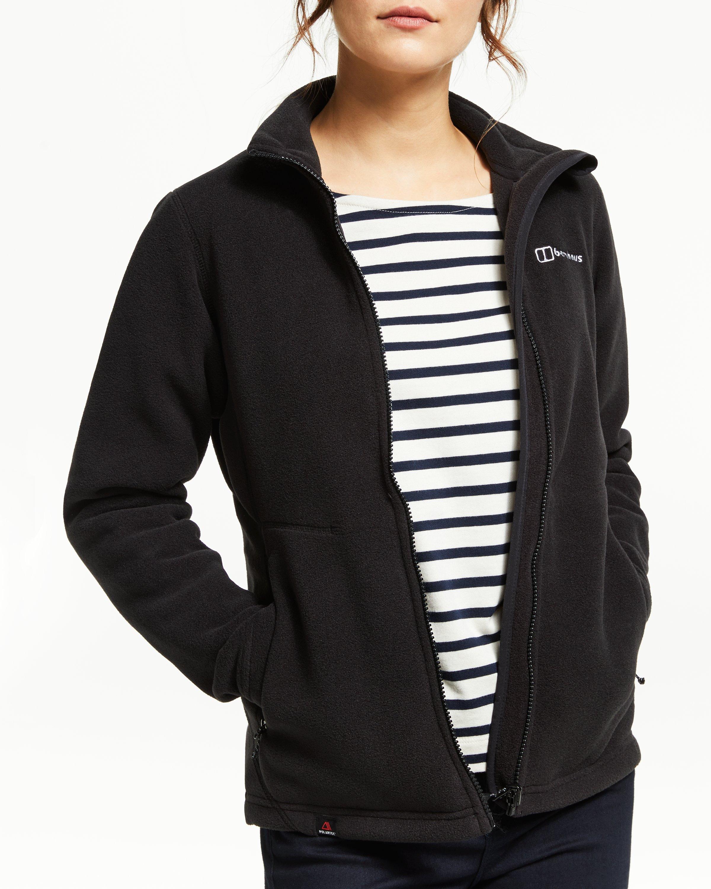 Berghaus Prism Full-Zip Women's Fleece Jacket, Jet Black