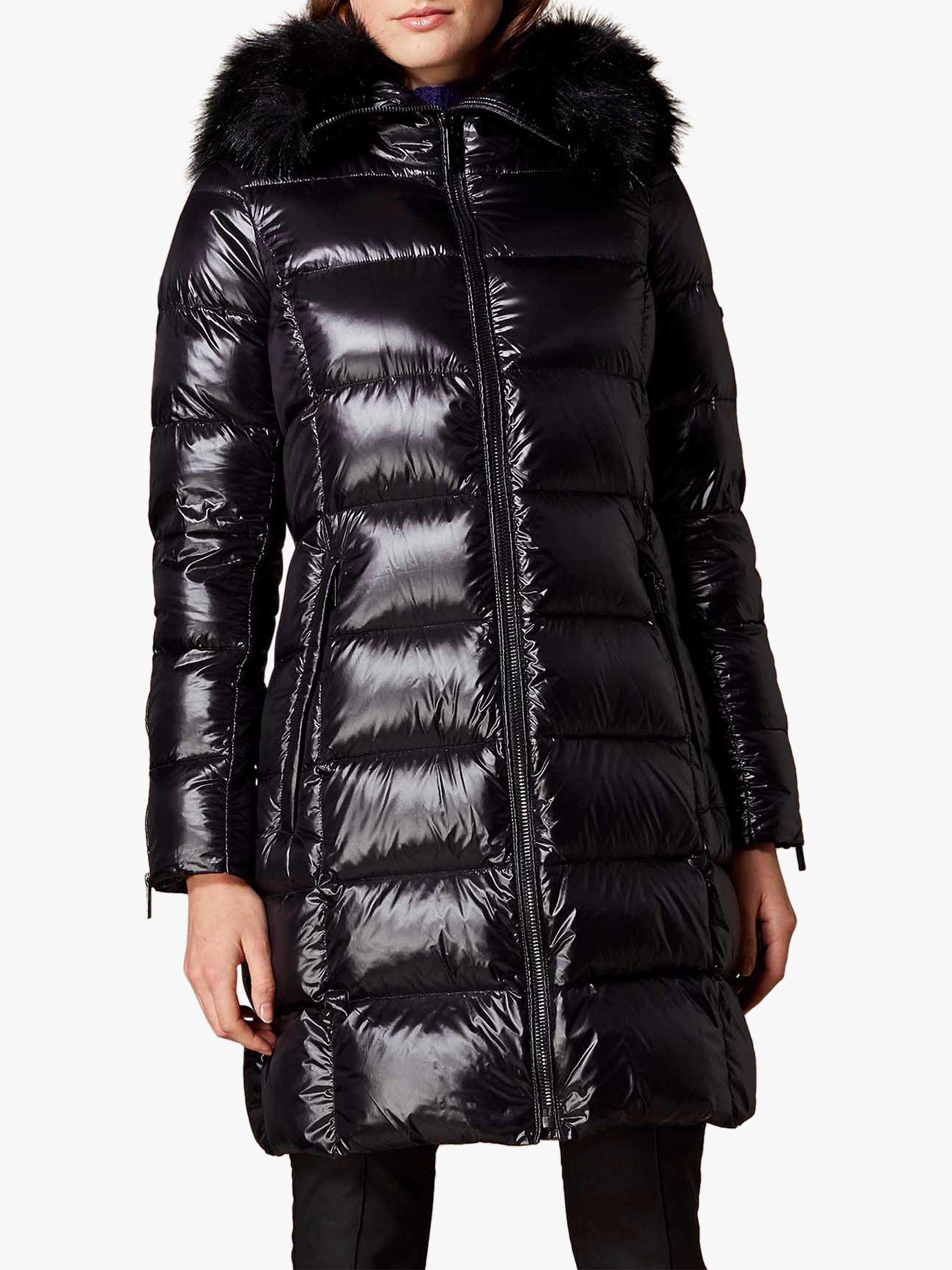 Shine black coat online